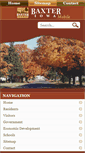 Mobile Screenshot of baxter-iowa.com